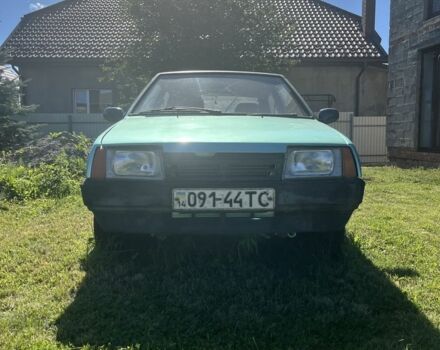 Синий ВАЗ 2108, объемом двигателя 1.2 л и пробегом 300 тыс. км за 600 $, фото 1 на Automoto.ua