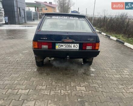 Синий ВАЗ 2108, объемом двигателя 1.3 л и пробегом 120 тыс. км за 1000 $, фото 5 на Automoto.ua