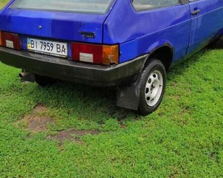 Синій ВАЗ 2108, об'ємом двигуна 1.3 л та пробігом 50 тис. км за 900 $, фото 1 на Automoto.ua