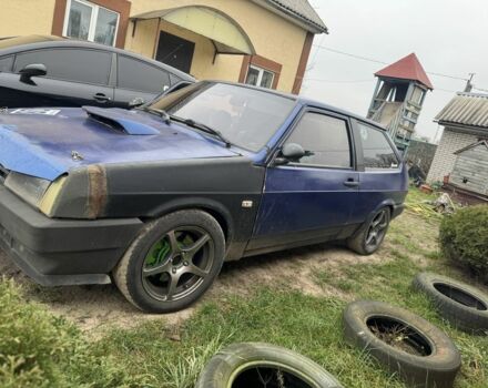 Синий ВАЗ 2108, объемом двигателя 1.6 л и пробегом 200 тыс. км за 1500 $, фото 1 на Automoto.ua