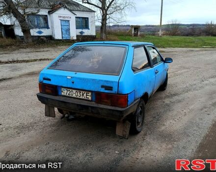 Синий ВАЗ 2108, объемом двигателя 1.3 л и пробегом 0 тыс. км за 450 $, фото 5 на Automoto.ua