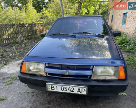 Синий ВАЗ 2108, объемом двигателя 0 л и пробегом 90 тыс. км за 1000 $, фото 2 на Automoto.ua