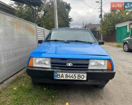 Синий ВАЗ 2108, объемом двигателя 1.3 л и пробегом 200 тыс. км за 800 $, фото 1 на Automoto.ua