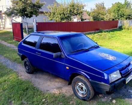 Синий ВАЗ 2108, объемом двигателя 1.3 л и пробегом 199 тыс. км за 950 $, фото 5 на Automoto.ua