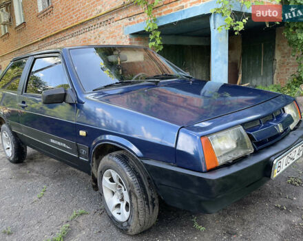 Синий ВАЗ 2108, объемом двигателя 0 л и пробегом 90 тыс. км за 1000 $, фото 1 на Automoto.ua
