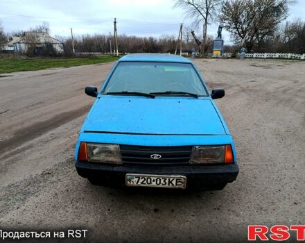 Синий ВАЗ 2108, объемом двигателя 1.3 л и пробегом 0 тыс. км за 450 $, фото 1 на Automoto.ua