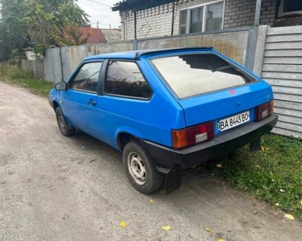 Синий ВАЗ 2108, объемом двигателя 1.3 л и пробегом 200 тыс. км за 800 $, фото 1 на Automoto.ua