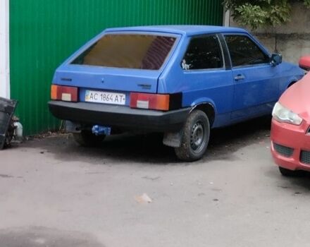 Синий ВАЗ 2108, объемом двигателя 1 л и пробегом 650 тыс. км за 500 $, фото 7 на Automoto.ua