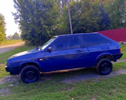 Синій ВАЗ 2108, об'ємом двигуна 1.3 л та пробігом 199 тис. км за 900 $, фото 1 на Automoto.ua