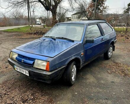 Синій ВАЗ 2108, об'ємом двигуна 1.5 л та пробігом 200 тис. км за 600 $, фото 1 на Automoto.ua
