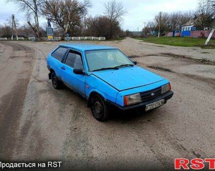 Синий ВАЗ 2108, объемом двигателя 1.3 л и пробегом 0 тыс. км за 450 $, фото 2 на Automoto.ua