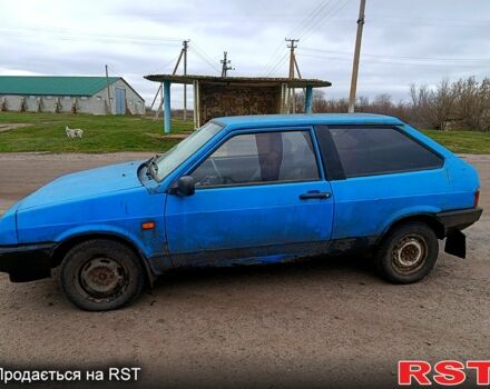 Синий ВАЗ 2108, объемом двигателя 1.3 л и пробегом 0 тыс. км за 450 $, фото 3 на Automoto.ua