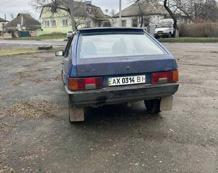 Синий ВАЗ 2108, объемом двигателя 1.5 л и пробегом 200 тыс. км за 600 $, фото 2 на Automoto.ua