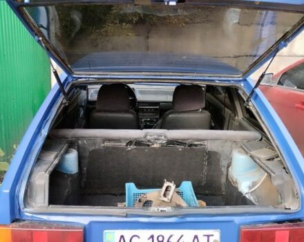 Синий ВАЗ 2108, объемом двигателя 1 л и пробегом 650 тыс. км за 500 $, фото 5 на Automoto.ua