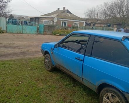 Синий ВАЗ 2108, объемом двигателя 5.67 л и пробегом 148 тыс. км за 853 $, фото 3 на Automoto.ua