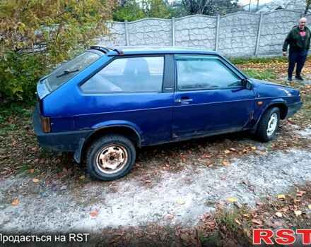 Синий ВАЗ 2108, объемом двигателя 1.3 л и пробегом 0 тыс. км за 700 $, фото 3 на Automoto.ua
