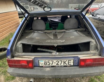 Синий ВАЗ 2108, объемом двигателя 1.6 л и пробегом 200 тыс. км за 1500 $, фото 3 на Automoto.ua