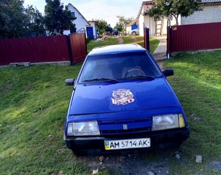 Синий ВАЗ 2108, объемом двигателя 1.3 л и пробегом 199 тыс. км за 950 $, фото 2 на Automoto.ua