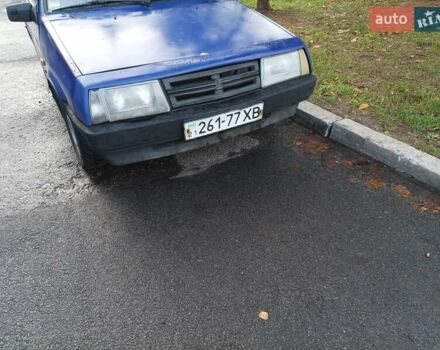 Синий ВАЗ 2108, объемом двигателя 1.3 л и пробегом 120 тыс. км за 650 $, фото 1 на Automoto.ua