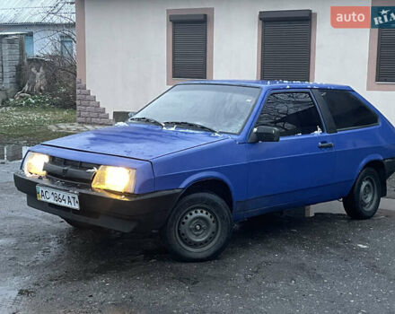 Синий ВАЗ 2108, объемом двигателя 1.3 л и пробегом 100 тыс. км за 950 $, фото 3 на Automoto.ua
