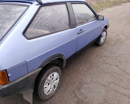 Синий ВАЗ 2108, объемом двигателя 1.2 л и пробегом 300 тыс. км за 700 $, фото 1 на Automoto.ua