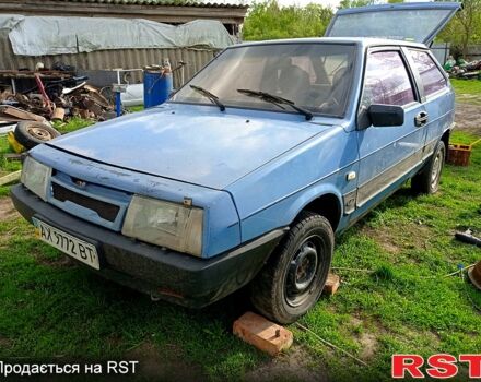 Синий ВАЗ 2108, объемом двигателя 1.3 л и пробегом 0 тыс. км за 500 $, фото 1 на Automoto.ua
