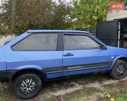 Синій ВАЗ 2108, об'ємом двигуна 1.5 л та пробігом 62 тис. км за 1500 $, фото 1 на Automoto.ua