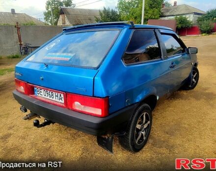 Синий ВАЗ 2108, объемом двигателя 1.1 л и пробегом 0 тыс. км за 600 $, фото 1 на Automoto.ua