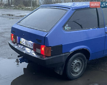 Синий ВАЗ 2108, объемом двигателя 1.3 л и пробегом 100 тыс. км за 950 $, фото 8 на Automoto.ua