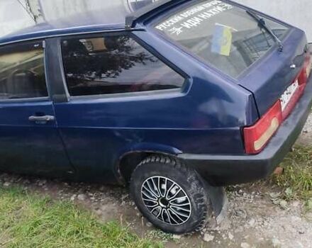 Синий ВАЗ 2108, объемом двигателя 1.3 л и пробегом 200 тыс. км за 900 $, фото 2 на Automoto.ua