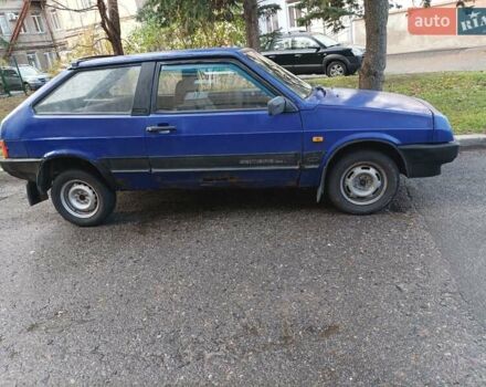 Синий ВАЗ 2108, объемом двигателя 1.3 л и пробегом 120 тыс. км за 650 $, фото 2 на Automoto.ua