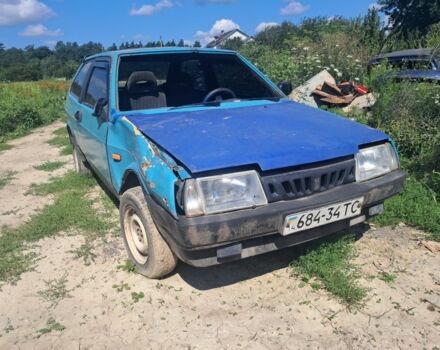 Синий ВАЗ 2108, объемом двигателя 0 л и пробегом 180 тыс. км за 237 $, фото 1 на Automoto.ua
