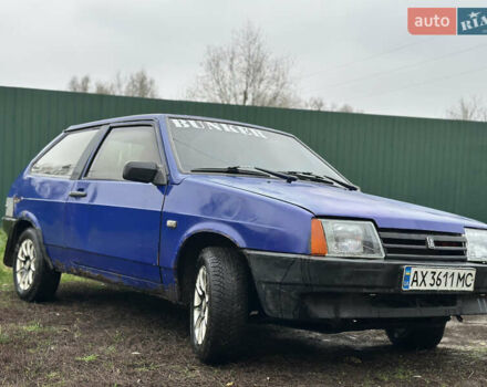 Синій ВАЗ 2108, об'ємом двигуна 1.29 л та пробігом 84 тис. км за 450 $, фото 2 на Automoto.ua