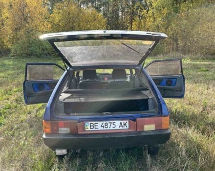 Синий ВАЗ 2108, объемом двигателя 1.3 л и пробегом 70 тыс. км за 600 $, фото 3 на Automoto.ua