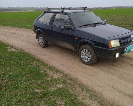 Синий ВАЗ 2108, объемом двигателя 1.3 л и пробегом 100 тыс. км за 882 $, фото 1 на Automoto.ua