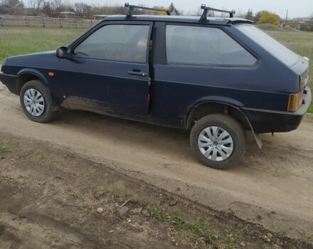 Синий ВАЗ 2108, объемом двигателя 1.3 л и пробегом 100 тыс. км за 882 $, фото 2 на Automoto.ua