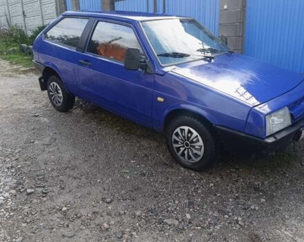 Синий ВАЗ 2108, объемом двигателя 1.3 л и пробегом 37 тыс. км за 1199 $, фото 1 на Automoto.ua