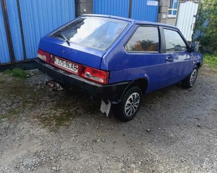 Синий ВАЗ 2108, объемом двигателя 1.3 л и пробегом 37 тыс. км за 1199 $, фото 2 на Automoto.ua