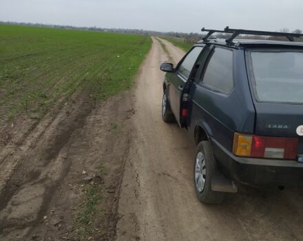 Синий ВАЗ 2108, объемом двигателя 1.3 л и пробегом 100 тыс. км за 882 $, фото 3 на Automoto.ua