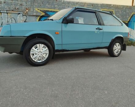 Синий ВАЗ 2108, объемом двигателя 1.3 л и пробегом 120 тыс. км за 1000 $, фото 1 на Automoto.ua