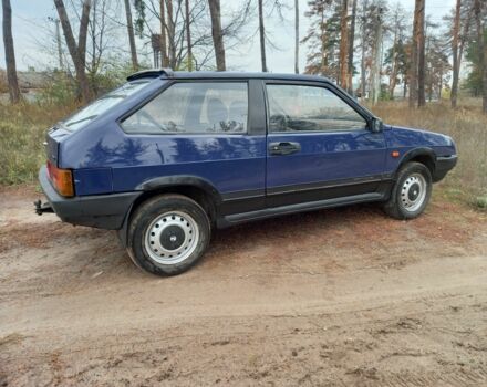 ВАЗ 2108 1990 в Дергачах на Automoto.ua Синий ВАЗ 2108, объемом двигателя 1 л и пробегом 100 тыс. км за 763 $, фото 4 на Automoto.ua