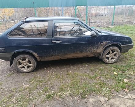 Синий ВАЗ 2108, объемом двигателя 1.3 л и пробегом 250 тыс. км за 478 $, фото 2 на Automoto.ua