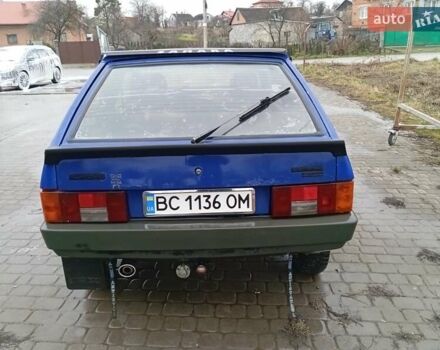 Синий ВАЗ 2108, объемом двигателя 1.29 л и пробегом 100 тыс. км за 650 $, фото 2 на Automoto.ua