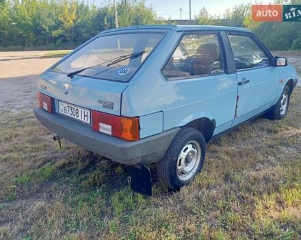 Синій ВАЗ 2108, об'ємом двигуна 1.3 л та пробігом 115 тис. км за 1999 $, фото 8 на Automoto.ua