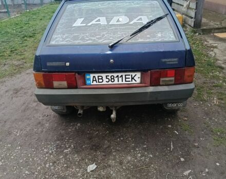 Синий ВАЗ 2108, объемом двигателя 1.3 л и пробегом 250 тыс. км за 478 $, фото 3 на Automoto.ua