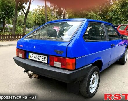 Синий ВАЗ 2108, объемом двигателя 1.5 л и пробегом 0 тыс. км за 1000 $, фото 4 на Automoto.ua