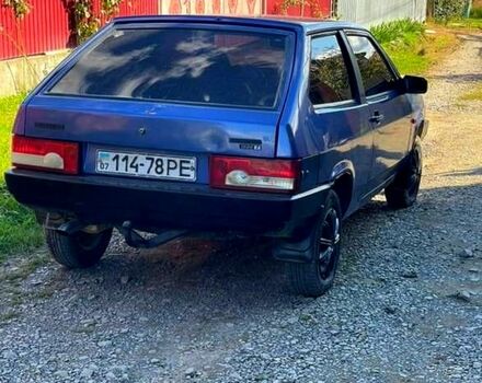 Синій ВАЗ 2108, об'ємом двигуна 1.5 л та пробігом 200 тис. км за 800 $, фото 1 на Automoto.ua