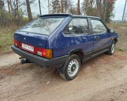ВАЗ 2108 1990 в Дергачах на Automoto.ua Синий ВАЗ 2108, объемом двигателя 1 л и пробегом 100 тыс. км за 763 $, фото 5 на Automoto.ua