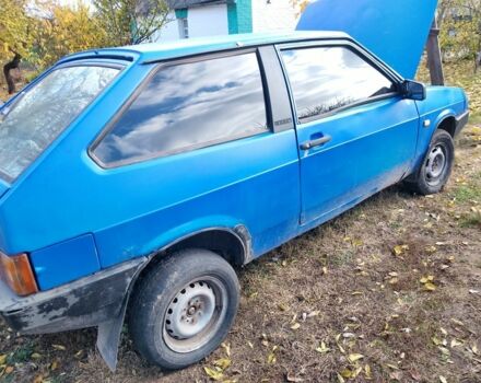Синий ВАЗ 2108, объемом двигателя 1.3 л и пробегом 1000 тыс. км за 478 $, фото 4 на Automoto.ua