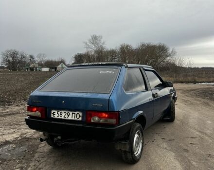 Синий ВАЗ 2108, объемом двигателя 1.5 л и пробегом 200 тыс. км за 999 $, фото 1 на Automoto.ua